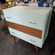 Superb 3-drawer chest of drawers with compass feet