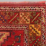 Vintage western turkish rug oriental 183x128 cm tribal carpet