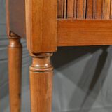 Small Mahogany Living Room Table, Louis XVI Period – Late 18th Century