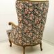 Mid-Century Modern Chippendale Style Walnut Armchair, 1960s