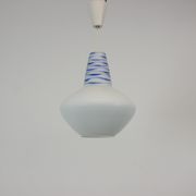 Mid-century glass pendant, 1960's