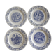 4 assiettes publicitaires Yoplait- Les 3 mousquetaires