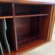 Rosewood Tambour Door Cabinet By Kai Kristiansen For Feldballes
