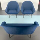 Canapé et fauteuils des années 50