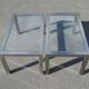 Set of three coffee table, italy, 1970s