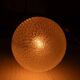 Vintage Mid Century Modern round glass pendant light