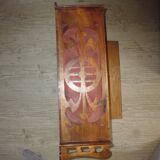 1900 walnut medicine cabinet