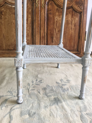 Table top white marble Louis XVI style