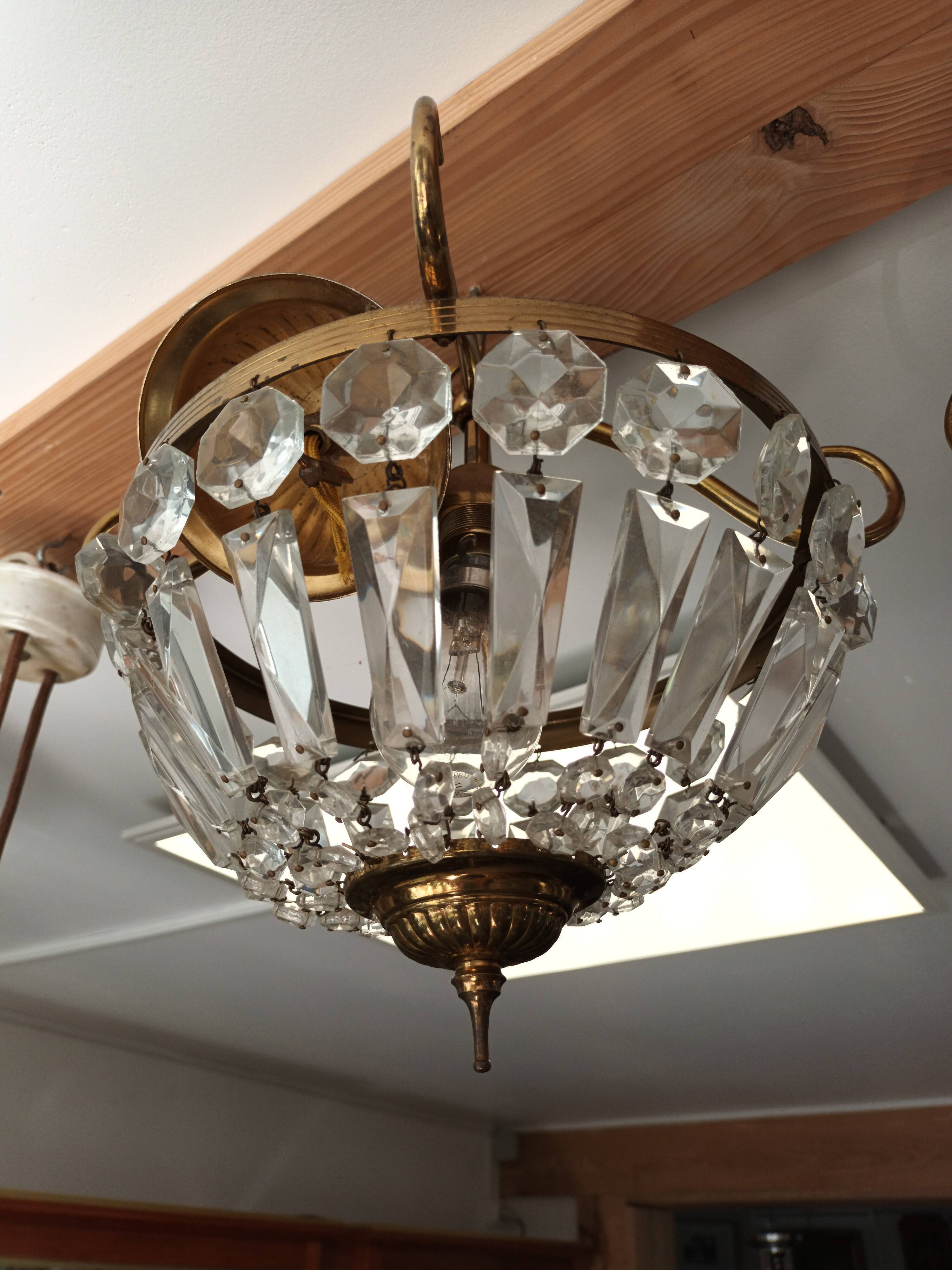 Chandelier pampilles XW th