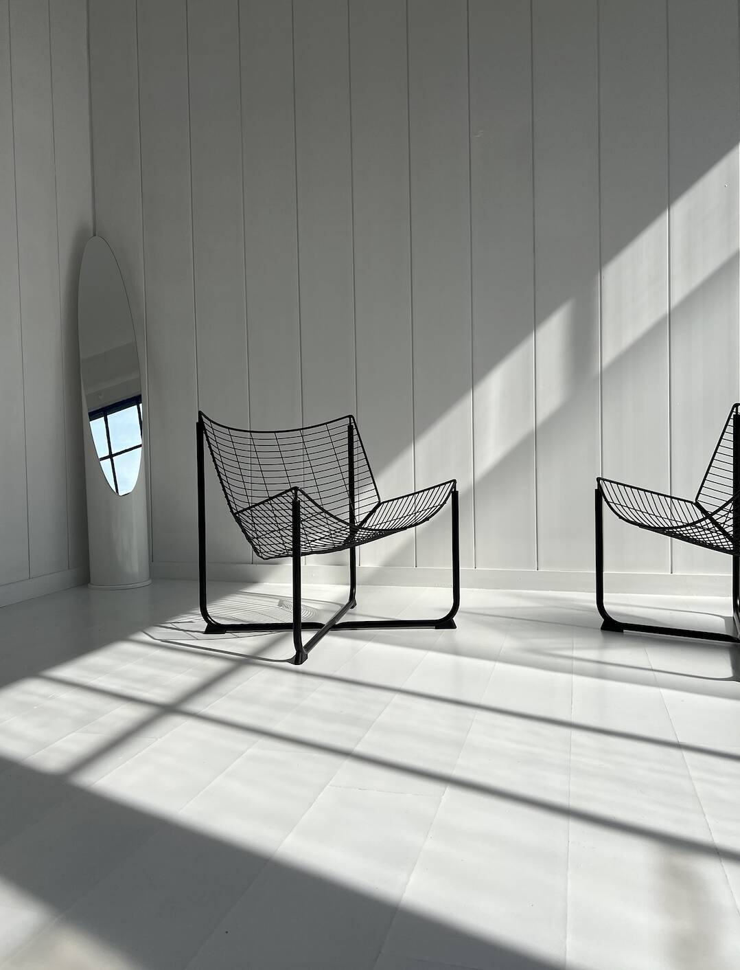 Pair of "Jarpen" armchairs by Niels Gammelgaard, vintage IKEA