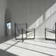 Pair of "Jarpen" armchairs by Niels Gammelgaard, vintage IKEA