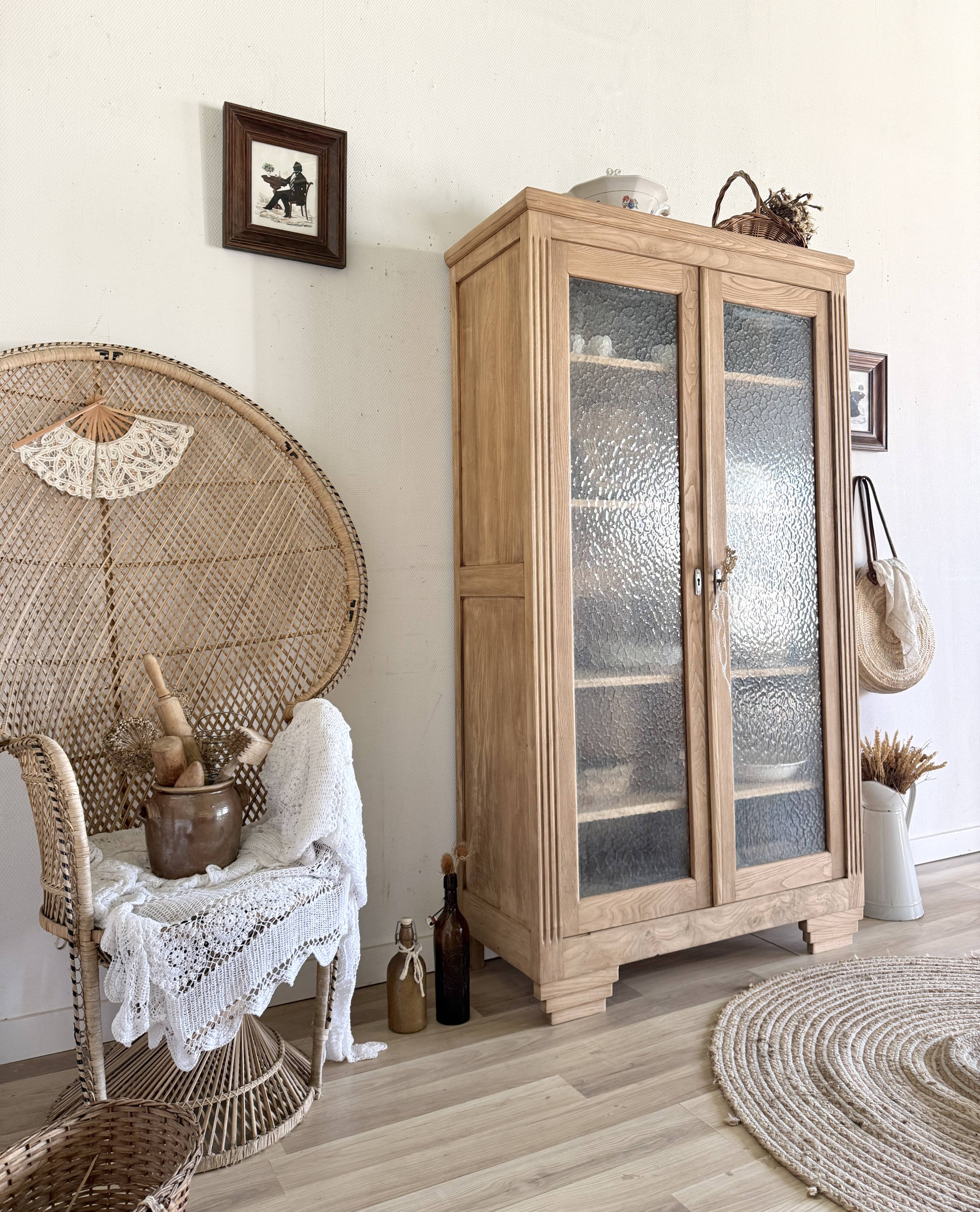 Antique display cabinet/sideboard