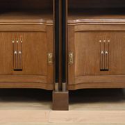 Buffet desserte en chêne dans le style Gustave Serrurier-Bovy, art déco – 1930
