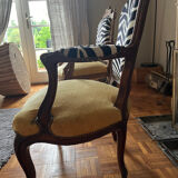 Pair of zebra armchairs