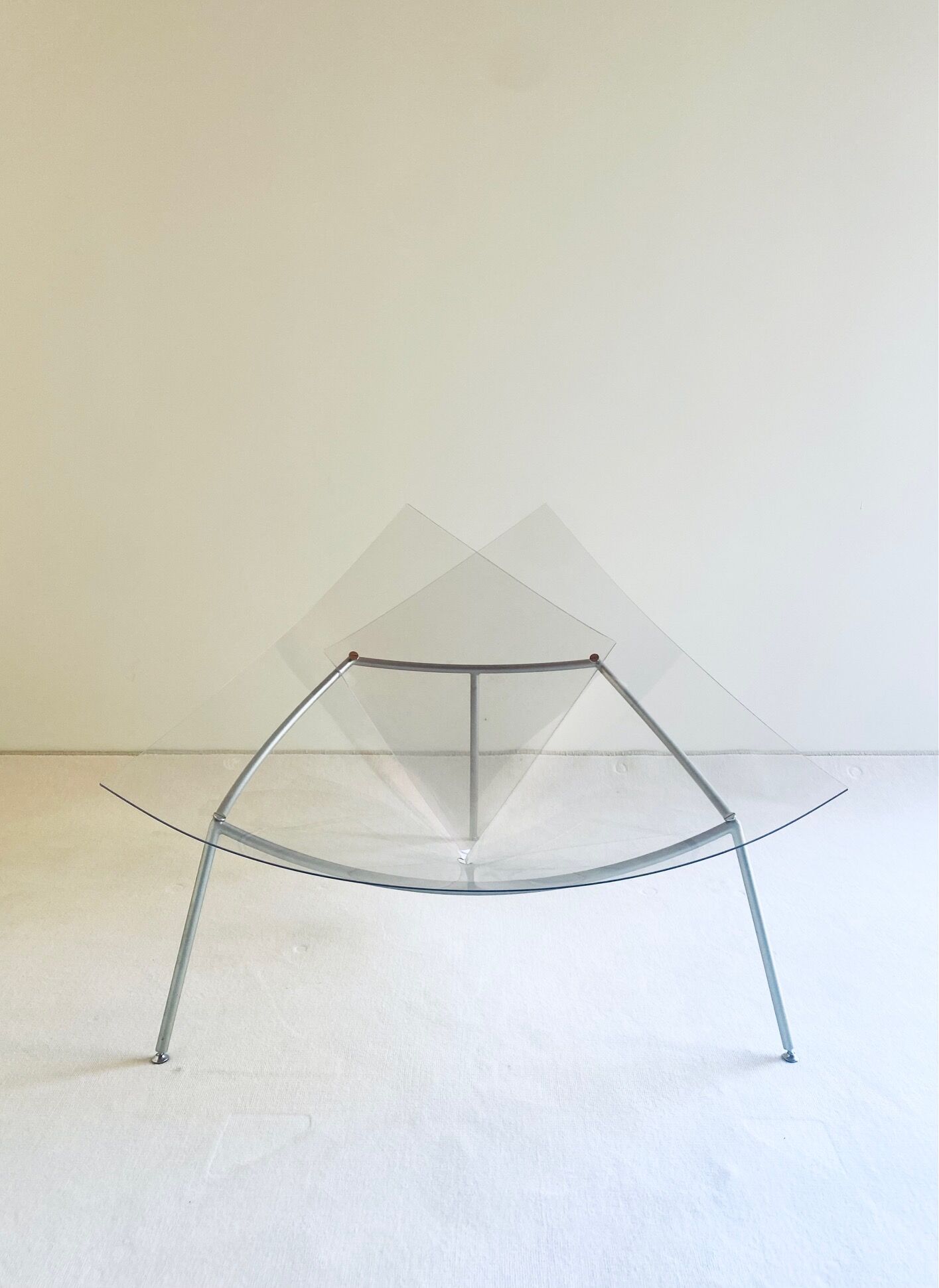 Armchair and ottoman " cone " by the Campana brothers for Edra, 1997