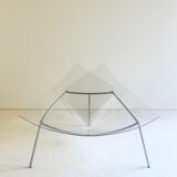 Armchair and ottoman " cone " by the Campana brothers for Edra, 1997