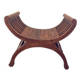 Curule or Dagobert teak seat