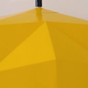 Vintage Bakelite origami-shaped yellow pendant light