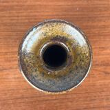 Danish studio pottery candlestick by Tue Poulsen for Tue Keramik, 1960s.