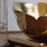 Golden standing cup
