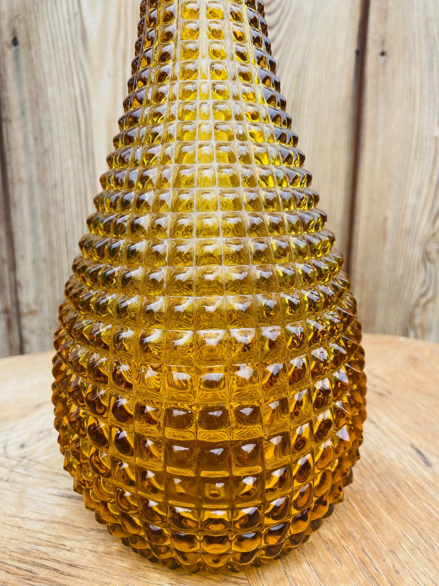 Italian decanter Empoli 70s