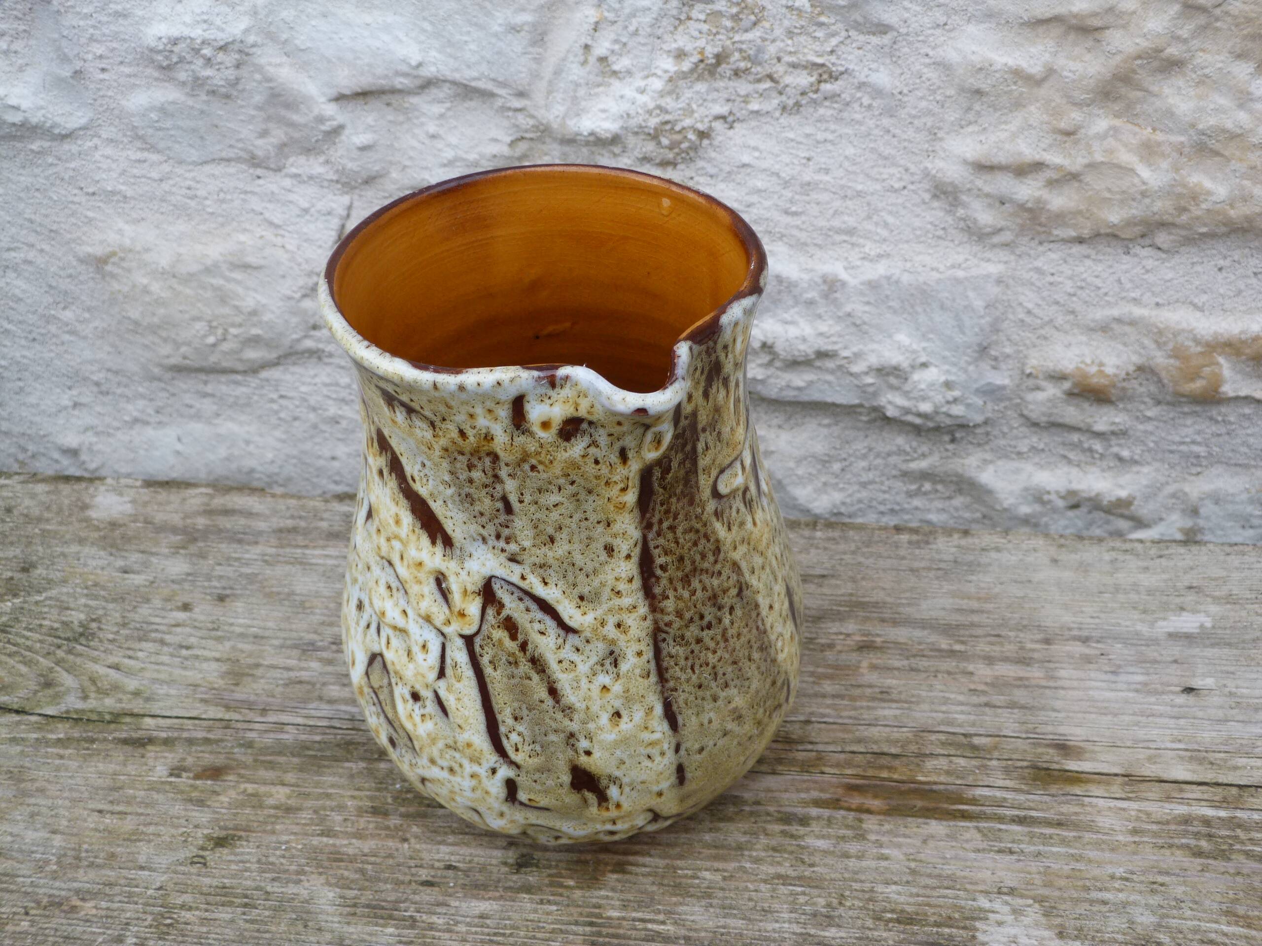 Pichet vintage 1950/1960 signé FB Vallauris