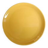 Set of 5 yellow dessert plates