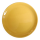 Set of 5 yellow dessert plates