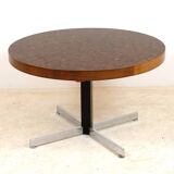 Extendable round table by D. Waeckerlin 1970