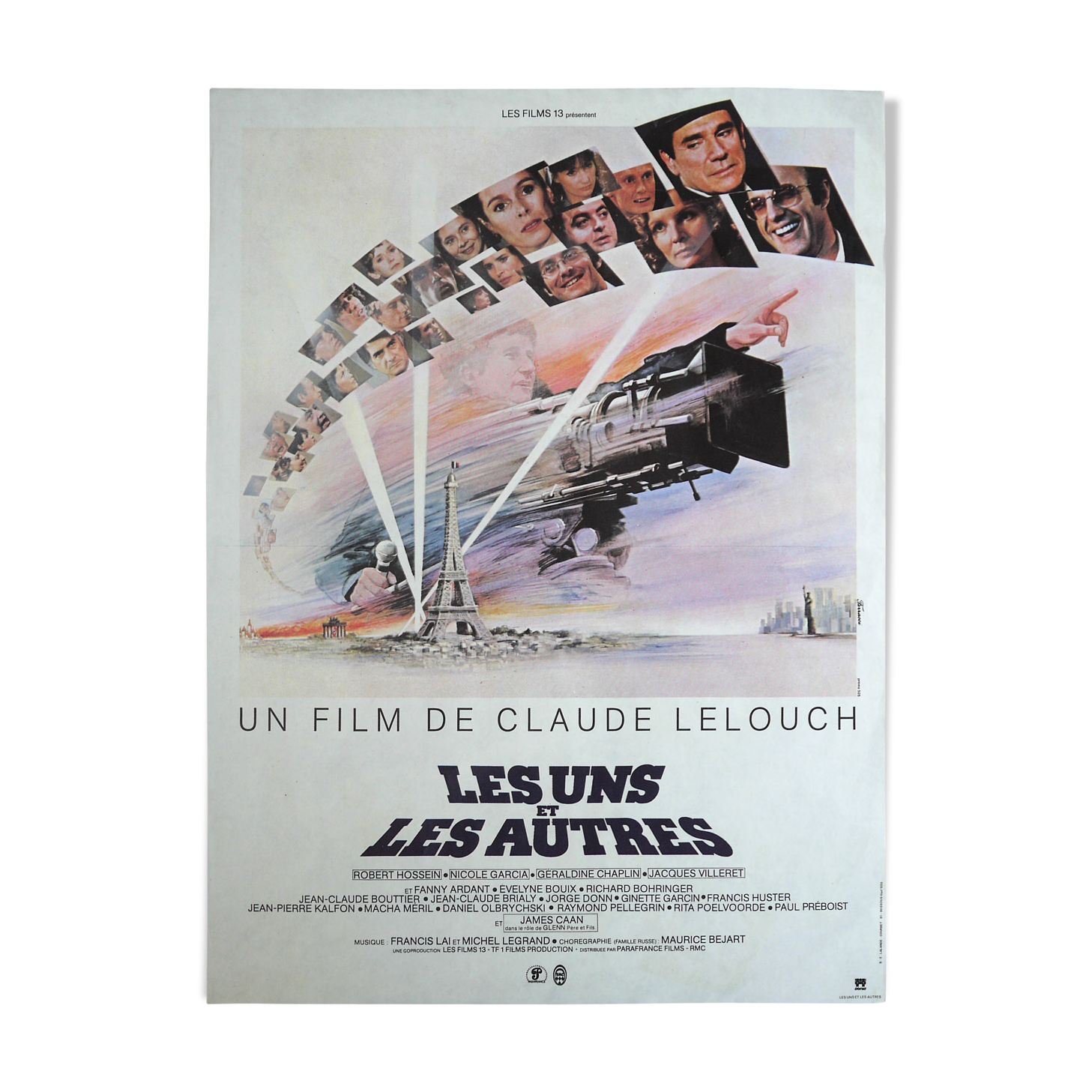 Original movie poster - les uns et les autres -  Claude Lelouch