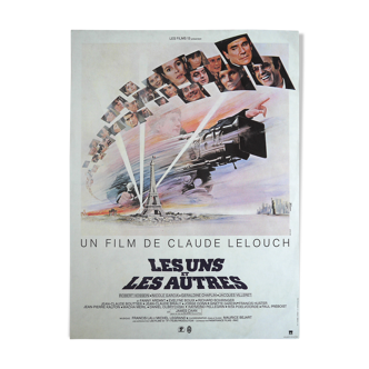 Original movie poster - les uns et les autres -  Claude Lelouch