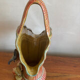 Scallop shell basket vase