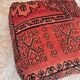 Pouf, coussin de sol Kilim berbère fait main