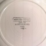 6 artisan dessert plates