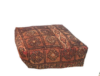 Moroccan pouf 60x60x20cm