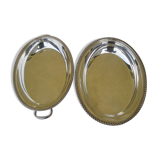 2 plats petits leumier silver metal