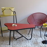 1960s free form kidney coffee table