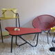 Table basse rognon forme libre  années 60