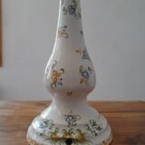 Moustiers earthenware lamp base