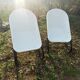 Paire de fauteuils design