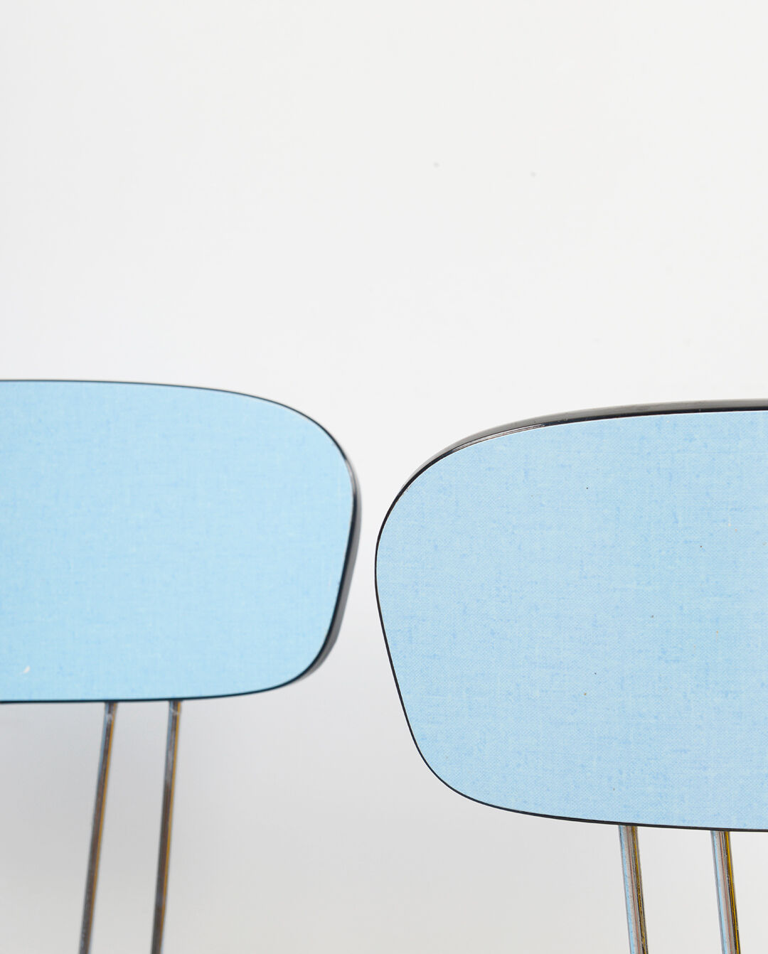 Formica chairs with eiffel legs