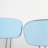Formica chairs with eiffel legs