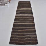 Organic Wool Goat Hair Runner Rug sku 3838