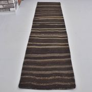 Organic Wool Goat Hair Runner Rug sku 3838