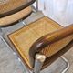 Set of 2 Vintage Cesca Cane Chair: 1970s Italian Mid-Century Modern Dining