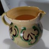 Carouge pottery water pitcher