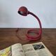 Lampe Serpent rouge "Hebi", années 70