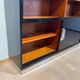Vintage Bauhaus Office Cabinet in Black Lacquer and Mahogany, 1930