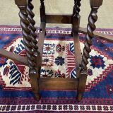 English folding oak table from the early 20th century GATELEG