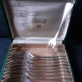 12 Christofle dessert forks